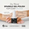 TONES Sparkle Top Coat – Soak Off Gel Polish Nail