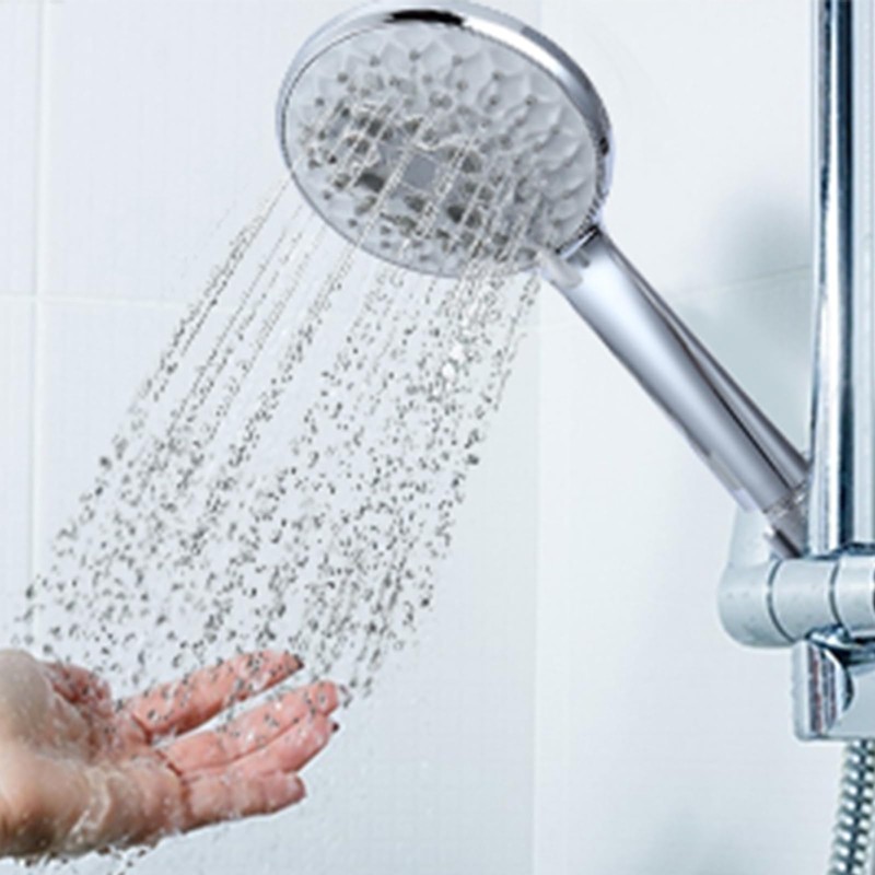 High Pressure 6-mode Handheld Shower Head, Anti-clog Nozzles with Stainless