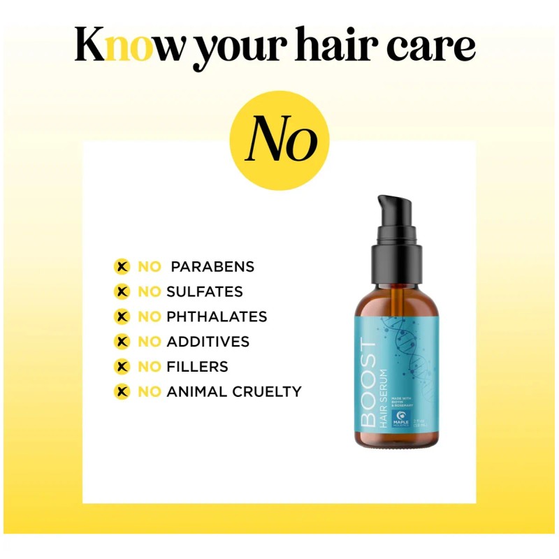 Advanced Biotin Hair Growth Serum - Suero Engrosador Del Ca