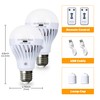 BSOD Upgrade Rechargeable Light Bulbs with Remote, E26 Led Warm
