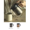 CBJAPAN QAHWA Thermal Pot, 20.3 fl oz (600 ml), Graphite