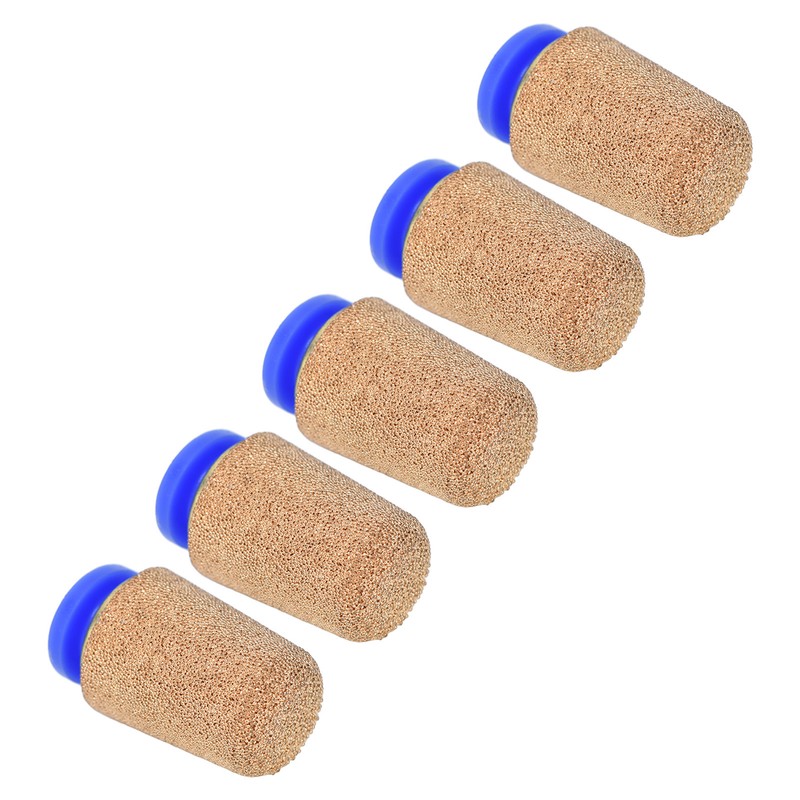 5Pcs Air Pneumatic Mufflers Exhaust Mute Silencer Noise Filter Reducer