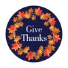 Fedyufook Happy Thanksgiving Give Thanks Party Favor Stickers - 2