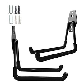 Zoele Heavy Duty Metal Vacuum Cleaner Hanger, Wall Mount, Hook for Handheld/Car Vacuum Cleaner (Black)