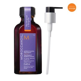 Moroccan Oil [Moroccan Oil] Moroccan Oil Treatment Purple 50ml (including pump)_For bleached and dyed hair / [모로칸오일]모로칸오일트리트먼트 퍼플50ml(펌핑기포함)_탈색,염색모발 전용