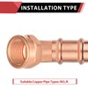 (Pack of 5) EFIELD 3/4" FTG Press x 3/4" Female
