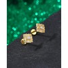 COCHARM 14K Solid Gold Push Pin Helix Tragus Earring Stud