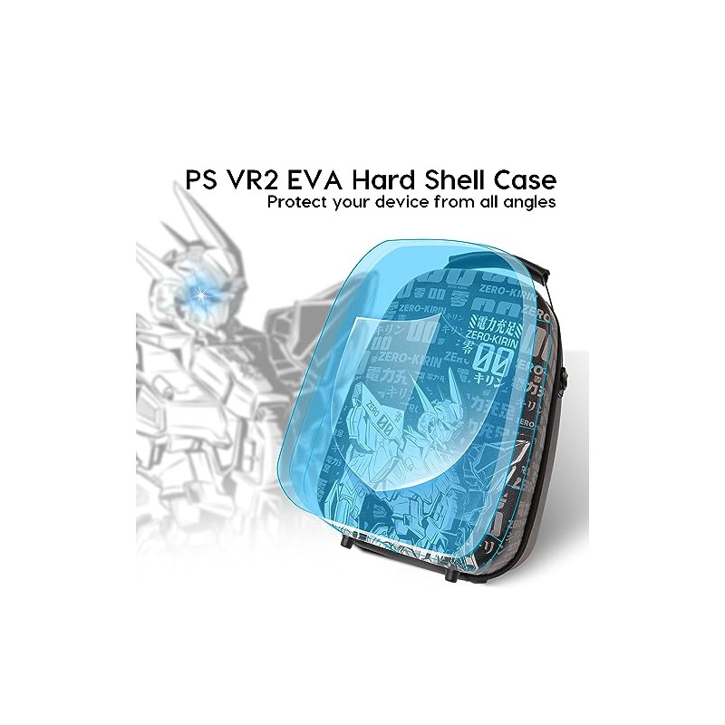 IGRL Carrying Case for PSVR2, Hard Shell Case Compatible with