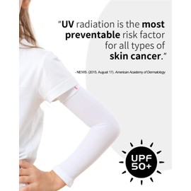 Newbyinn Arm Sleeves for Kids Child Toddlers, Age 1-7, UV Sun Protection, Cooling Sleeves to Cover Arms