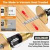 Wheel Marking Gauge Woodworking, Scribe Tool Woodworking, Adjustable 0-12cm, Aluminum