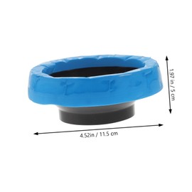 Gatuida 2pcs Toilet Wax Ring Replacement Premium Toilet Gasket Seal for Home and Office Leakage Strong Adhesion Easy Installation