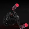 Fishing Reel Handle Carbon Fiber Frame with Fittings Replace Parts