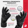 Reusch Attrakt Solid Junior Unisex Goalkeeper Gloves, Black 6