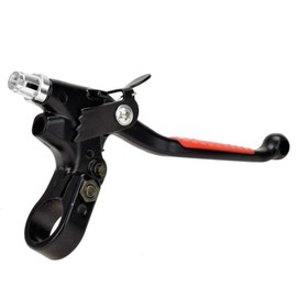 HIAORS Motorized Bicycle Clutch Lever with Lock Replacement for 49cc 60cc 66cc 80cc 2-Stroke Engine Gas Motor Motorbike Bicycle Parts 7/8 inch Left Clutch Handle