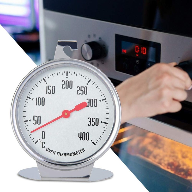 Oven Thermometers Large Dial Oven Grill Monitoring Cooking Thermometer with