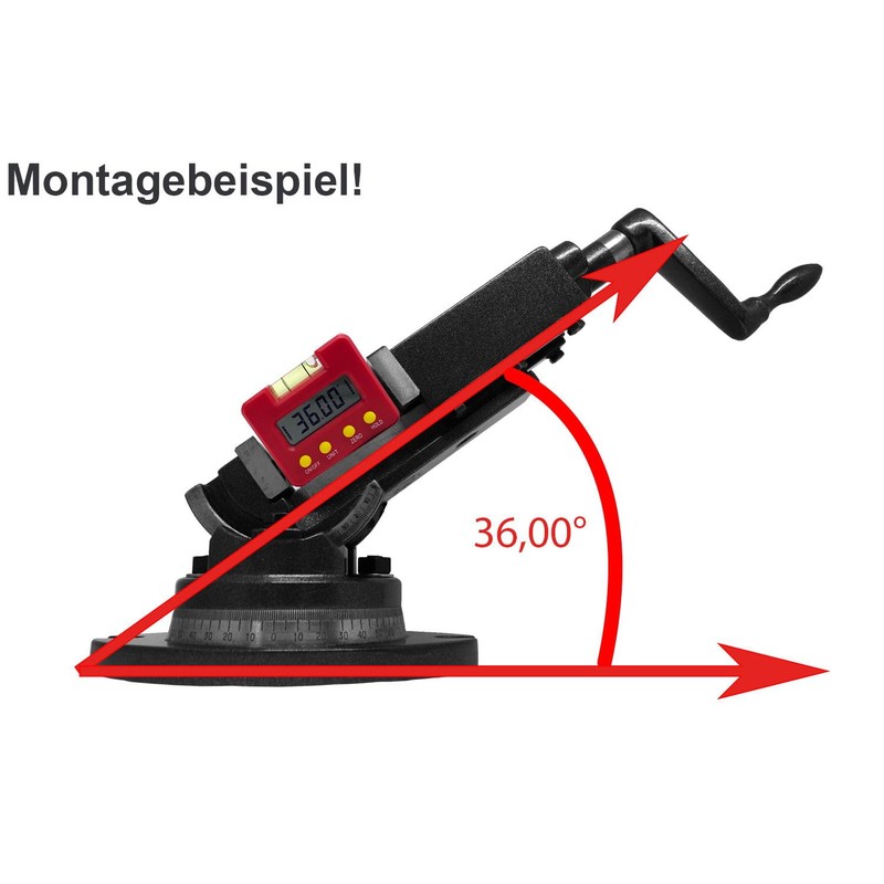 PAULIMOT Digital Protractor with Integrated Spirit Level