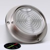 Large Flanged Metal Circular Angle Spirit Bubble Degree Level (Green