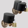 Outdoor Faucet Lock, Water Hose Bib Spigot Lock Black Cover