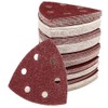 Triangle Sanding Pads, 160 Pcs 93 mm Detail Sander Pads