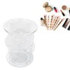 360 Degree Rotation Rotating Makeup Organizer Transparent Stable Base Cosmetic