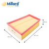 Millard Filters Millard MK32573 Car Air Filter 58 x 243