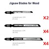 NORTOOLS Jigsaw Blade Set 10 Pcs T Shank HCS Clean