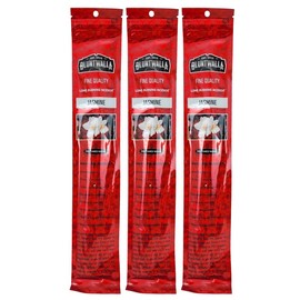Bluntwalla 11" Fine Quality Long Burning Incense 3-Packs - 10 Sticks Each - Choose Your Scent (Jasmine)