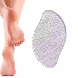 Nano Glass Foot File for Dead Skin, Callus Remover Pedicure Scrubber, Reusable Heel File for Dry Cracked Feet, Smooth Skin Tool for Men & Women Spa Use