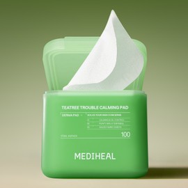 Mediheal Derma Toner Pad Tea Tree, 100 sheets, 1 unit / 메디힐 더마 토너 패드 티트리, 본품 100매, 1개