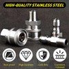 Qoroos 4 Sets NPT 1/4 Inch Quick Connect Pressure Washer