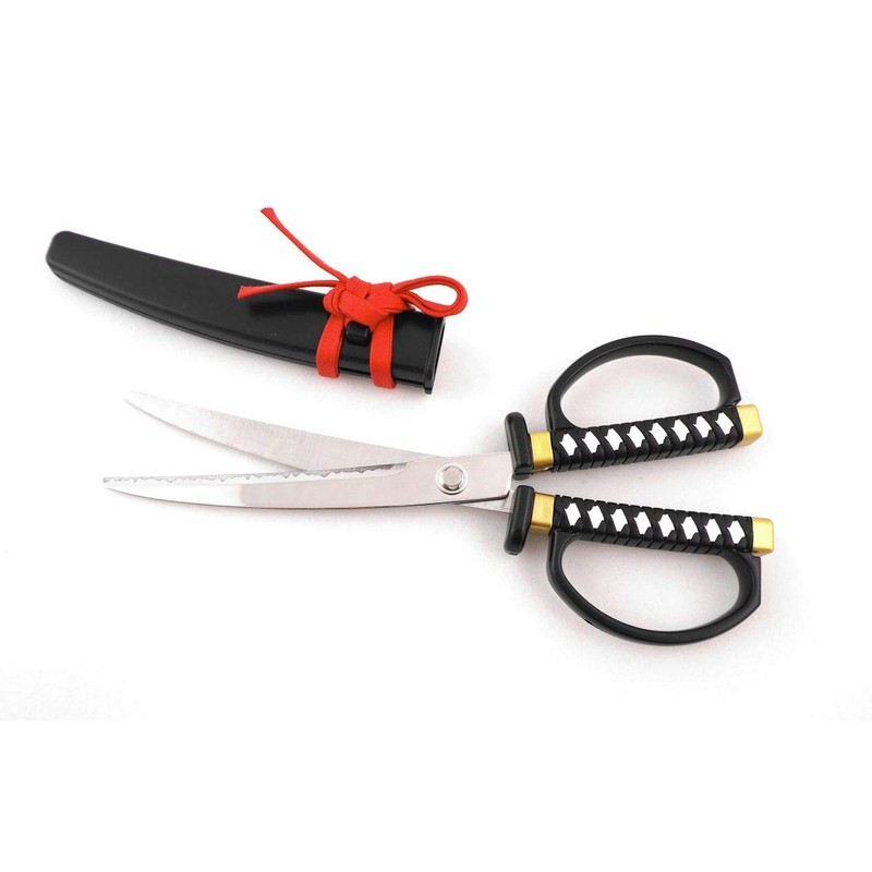 Katana Scissors NIHONTO Japanese Scissors Black Gift Made in Japan