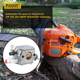 Panari C3-EL18 Carburetor for Husqvarna 340 345 350 353 351 340E 345E 340EPA 345EPA 350EPA 346XP 353EPA 354EPA Chainsaw Replace 503281812 503281614