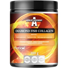 Diamond Fish Collagen 300 g, Hydrolysed Fish Collagen with Hyaluronic Acid and Biotin, 30 Servings, Supports the Health of Joints, Bones and Skin Apollo's Hegemony
