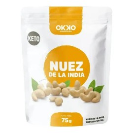 Nuez India Tostada Sin Sal Snack Keto 75 Gr                                                                                                           