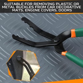 SPEEDWOX Trim Clip Pliers 45 Degree Panel Clip Removal Pliers Clip Removal Tool Panel Clip Pliers Trim Clip Removal Pliers Auto Repair Tool Universal for Car Automotive Repair Hand Tool