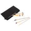 Aspire 6-Pack Canvas Pencil Pouches for DIY Craft, Makeup Bag,