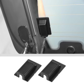 JWWY Tailgate Glass Rear Window Defroster Wire Guard Protection Cover Trim Fit for 2021 2022 2023 2024 Ford Bronco,Bronco Sport,Black 2PCS