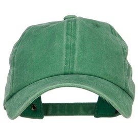 Nissi Unstructured Pigment Dyed Cotton Cap - Kelly Green OSFM