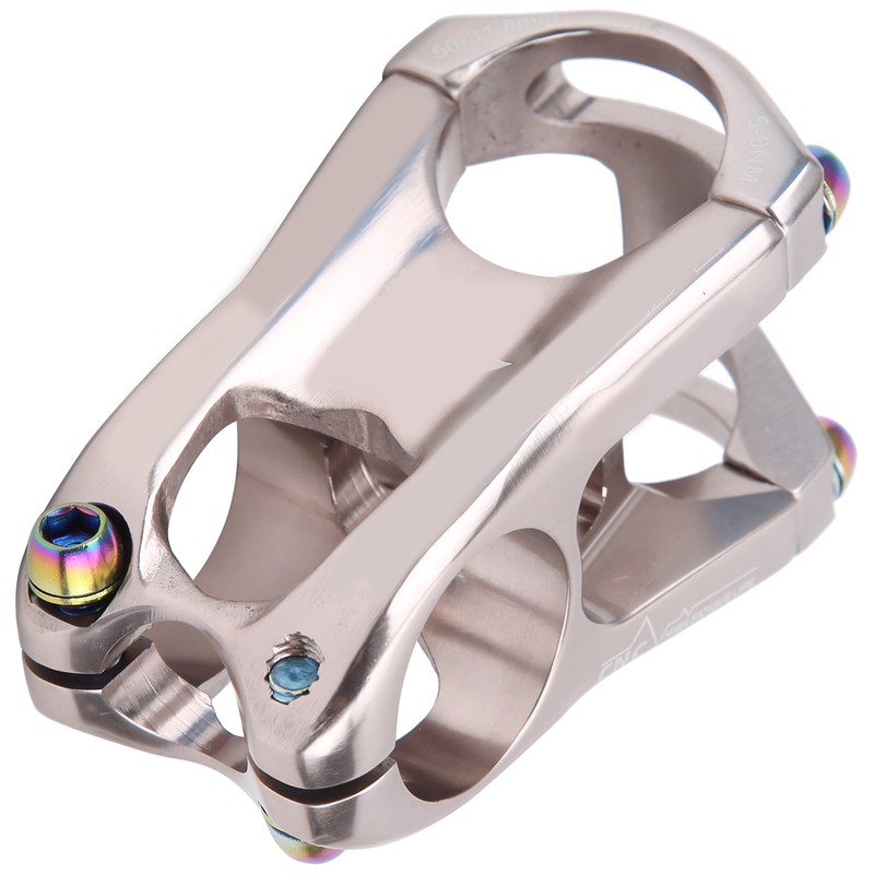31.8x50MM Mountain Bike Handlebar Short Stem Riser Aluminum Alloy Bicycle