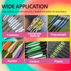 60gX 2 Instant Arrow Glue, Clear Fast-Curing Fletching Adhesive for