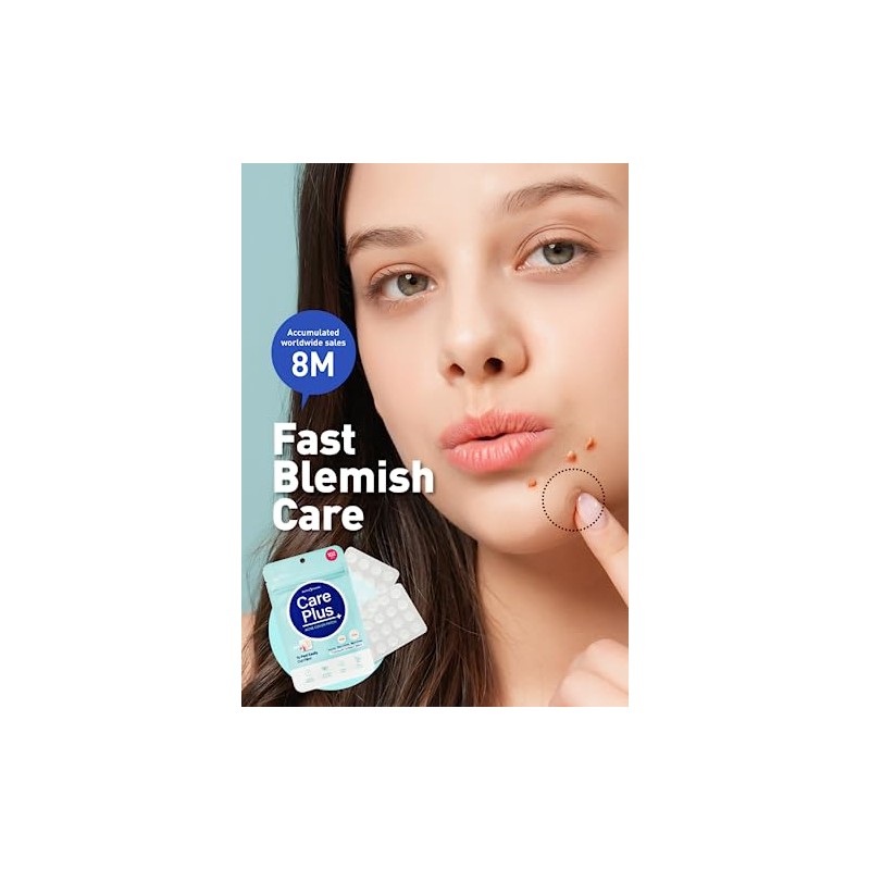 Hydrocolloid Acne Spot Patch - Clear Zits & Blemishes