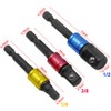 FQZMQBQ Socket Adapter Set of 3, For Insertion Angles 0.25