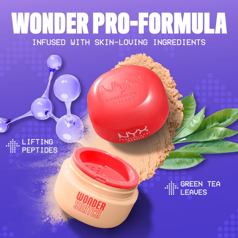 NYX PROFESSIONAL MAKEUP Wonder Snatch Setting Powder, Lifting Loose Powder