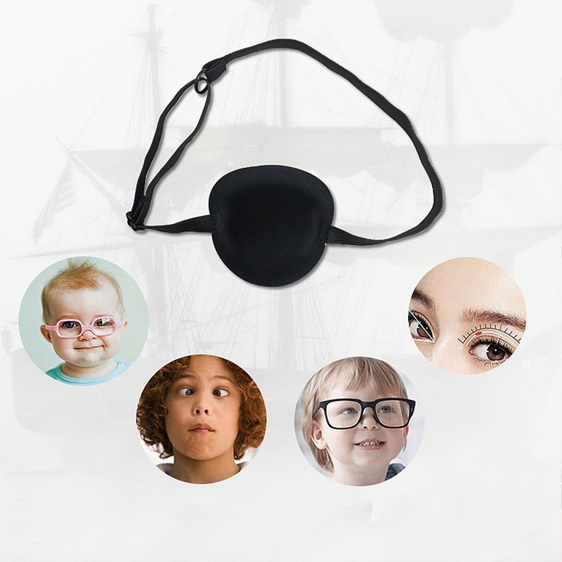 2 Eye Patch Set, Medical Eye Patch Comfortable Pirate Eye