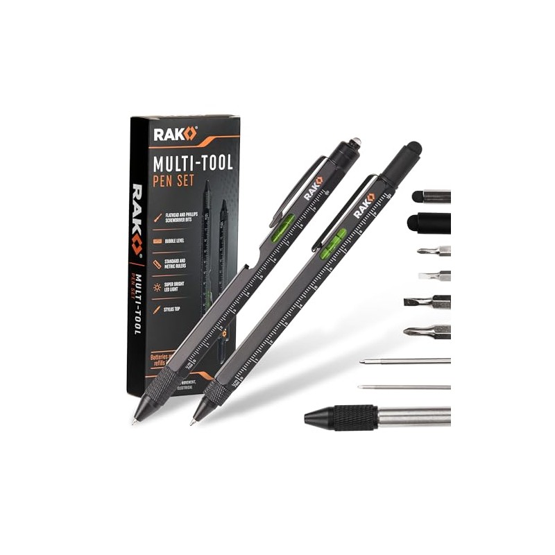 RAK Multitool Pen - Multi-Tool Pen Set 11 in 1,