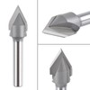 SpeTool 45 Degree V Groove Router Bit Carbide Tip V