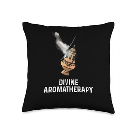 Thurible Traditional Latin Mass Catholic Throw Pillow