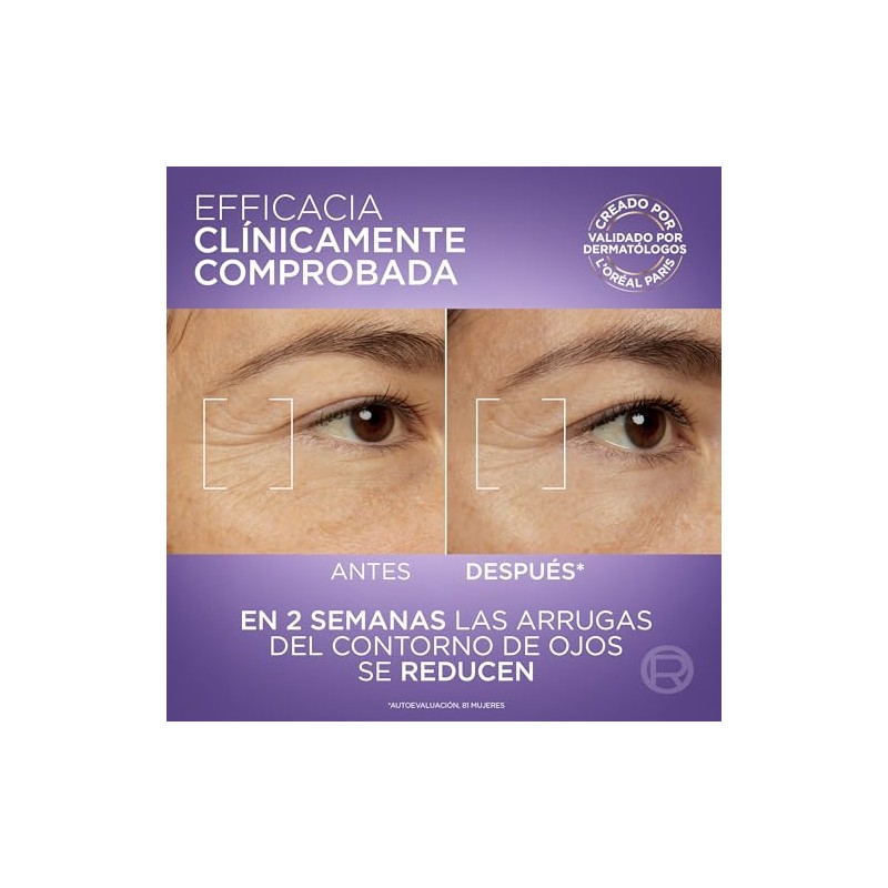 LOréal Paris Revitalift Filler Sérum de Ojos con Ácido Hialurónico