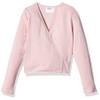 Capezio Big Girls' Classics Wrap Top, Pink, Medium