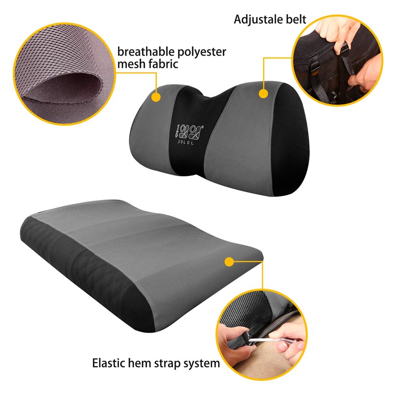 10L0L 4 Passenger Golf Cart Seat Covers, Front Rear Seat